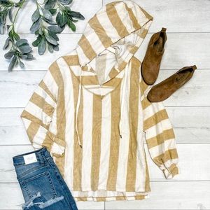 NWOT White Birch Beige Soft Hoodie